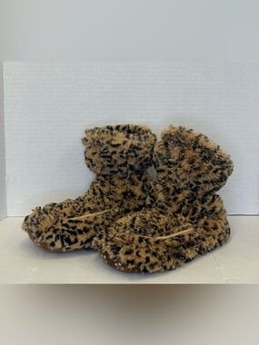 Warmies Leopard Print Microwavable booties
